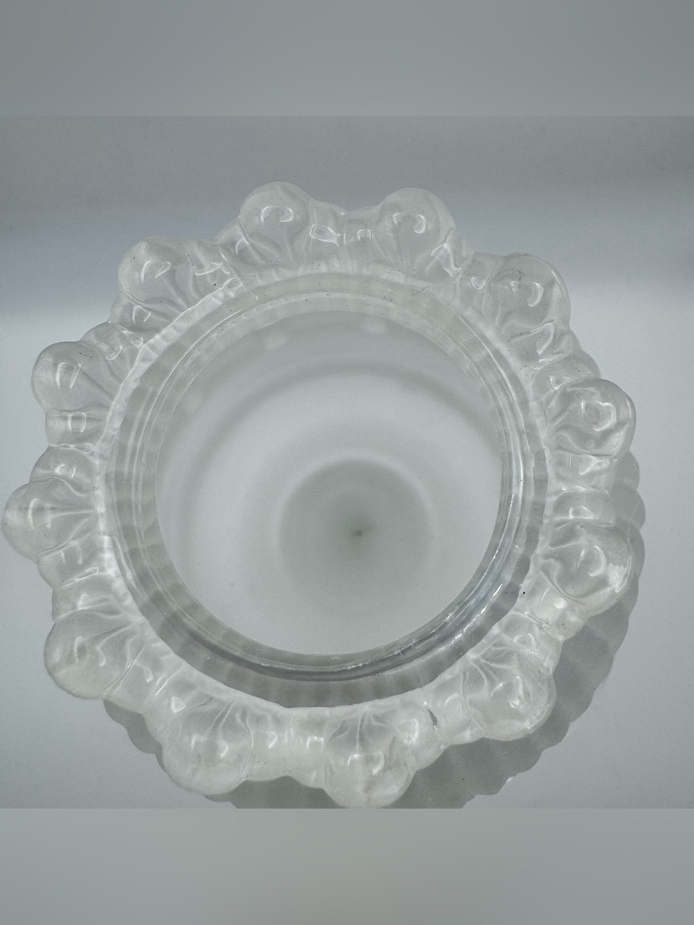 PartyLite Clairmont Fairy Lamp Frosted Glass Candle Holder Shade/Pedestal Vtg - Picture 7 of 14